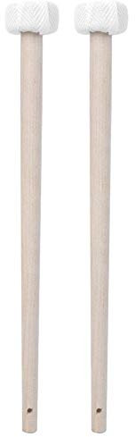 Keenso Kleiner Gong Hammer, 2PCS Ahorn Holz Kleiner Gong Hammer Gong, Mallet Percussion Musikinstrument Zubehör