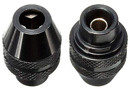 Bestgle 2 Pcs 4486 Mandrino Trapano Accessori per Dremel 1/32, 1/8 Mandrino Autoserrante per Trapano Compatibile con Dremel 4000, 400, 3000, 398, 395, 300, 200, 285, 8200, 800 per Utensili Rotativi