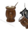 BARGRIN Mate Tee Set - Mate Becher - Set Mit Mate und Bombilla - Teetassen - Matebecher doppelwand Design - Yerba Mate Set Tasse