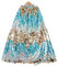 AIMEJZM 65cm Mädchen Prinzessin Cape Bunte Prinzessin Glänzende Umhang Fancy Dress Kostüm Party Cosplay