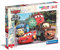 Clementoni - 24239 - Supercolor Puzzle - Disney Cars On The Road - Puzzle 24 Maxi Teile Ab 3 Jahren, Buntes Kinderpuzzle Mit Besonderer Leuchtkraft & Farbintensität, Geschicklichkeitsspiel Für Kinder