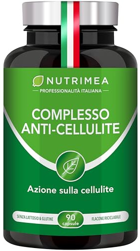 Complesso Anti Cellulite | Sinetrol + Guaraná | 90 Capsule Vegan | Nutrimea | Principi Attivi 100% Naturali | Integratore Anticellulite Forte
