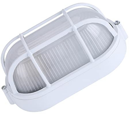Sauna Allume à Haute Température, Sauna Hammam Lumière Abat-Jour Garde Ovale Antidéflagrant Vaporproof (Ovale)