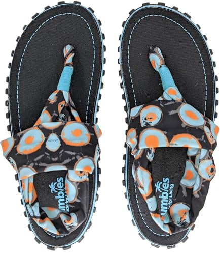 Gumbies Slingback, 41 EU, navy spots