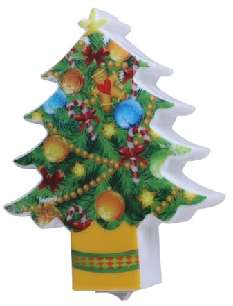 DOITOOL Weihnachtsbaum Led Nachtlicht - Niedlicher Mini Weihnachtsbaum Mit Beleuchtung FüR Festliche Dekoration Ideal FüR Wohnzimmer Schlafzimmer Und Kinderzimmer