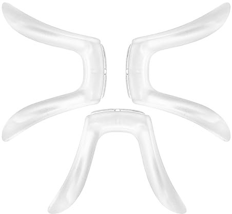 NIYANGLE 3pcs Eyeglasses Glasses Nose Pads Soft Silicone Cushion Nose Bridge Pads Pieces Eyeglasses Replacement Repair Tools for Glasses Sunglasses
