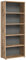 xonox.home Büro Mason X12B8512 Regal Stauraum 5 offene Fächer in Nox Oak Nb. Absetzungen Basalt grau Nb., ca. 80x199x37 cm