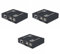 Hundnsney 3 x 120 m Prolunga USB Hub Prolunga USB1.1 a 4 porte su Ricevitore Trasmettitore di Estensione USB UTP Ethernet RJ45- Spina UE
