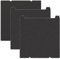 JUUPINE Doppelseitige schwarz strukturierte PEI-Federstahlplatte 235 x 235 mm, 3D-Drucker-Bauplatte, für Creality K1/K1C/Ender3 V3/Ender 5 S1/Ender 3 S1 Pro/Ender 3 S1/Ender V3 KE (mit Magnetplatte)