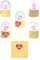 Care Bears Funshine Bear Mini Light-Up Snow Globe | 3 Inches Tall