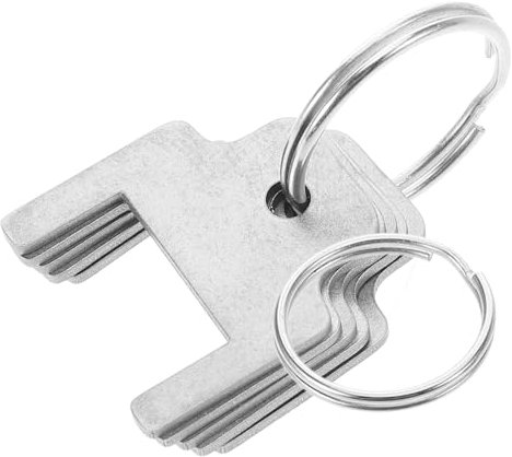 SOLUSTRE 5stücke Schlüssel Für Papierhandtuchspender Und Seifenspender Kompatibel Rostfreiem Stahl Für Büros Hotels Und Wohnungen