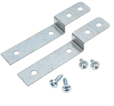 4Pcs Dishwasher Mounting Bracket, Dishwasher Integrated Fixing Bracket Fitting Kit, Side Mount Bracket Kit With 8PC Screw For Electrolux