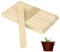 Pack of 100 Biodegradable Wooden Sticks – 11cm Wooden Plant Labels, Plant Markers for Indoor & Outdoor Plants, Garden Planters, Arts & Crafts, Popsicles, and More (100 Wooden Sticks)