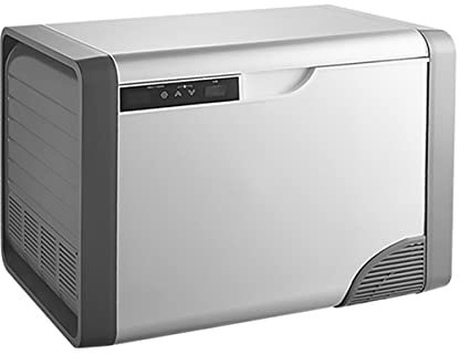 Mini réfrigérateur portable pour voiture, 25 L, 12/24 V CC, compresseur 110/240 V CA, pour l'extérieur (couleur : C, taille : 24 V 110-220 V)