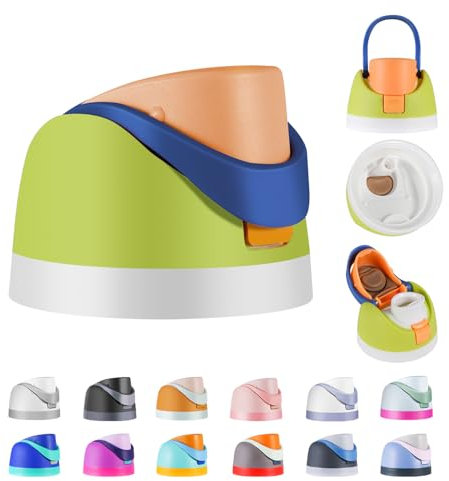 Replacement Lid for Owala Freesip Water Bottle, Compatible with Owala Lid and Cap,for 16oz 24oz 32oz 40oz Bottles,Leakproof Lids Accessory,One Button Water Bottle Top Replacement Cap,BPA-Free