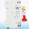 Warmfay FI/LS-Schalter Kompakt RCBO 30mA B10 230V, Fehlerstromschutzschalter 1P+N 6kA, RCD-Geschützter Leistungsschalter 35mm DIN Schienen Montage, Kurve B
