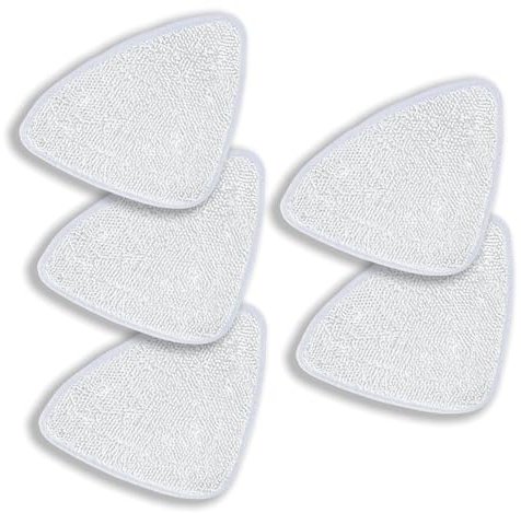 Himtop 5pcs Steam Mop Replacement Pads for Vileda Steam Mop Replacement Pads,Fine Microfibers Machine Washable Water Washing