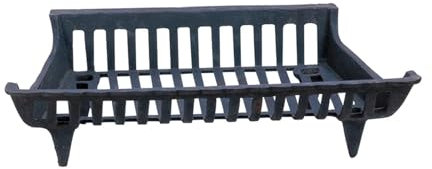 NJIEzhao Piedistallo in Metallo per Legna Portalegna da Esterno in Ferro battuto Nero for Esterni