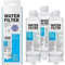 3-Pack Refrigerator Water Filter Compatible with Samsung HAF-Qin/EXP,DA97-17376B,DA97-08006C,RF23M8090SG,BRF425200AP Replacement Water Filter Every 6 Months/300 Gallons