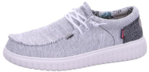 Fusion Leinenschuh Weiß in Größe 42