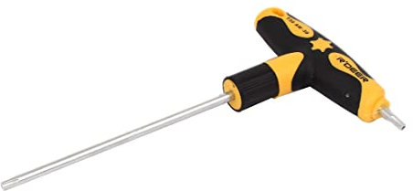 sourcingmap Torx Screwdriver, T30 Security Star Screw Driver with 5.2 CR-V Shaft and T Handle 20.5x12x2.3cm