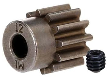 TRAXXAS Gear, 12-T pinion (1.0 metric pitch)(5mm) (TRX6485X)
