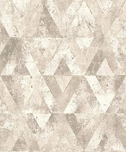 Rasch Tapeten Vliestapete (Grafisch) Beige 10,05 m x 0,53 m Yucatan 535525