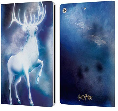 Head Case Designs Licenza Ufficiale Harry Potter Stag Patronus Prisoner of Azkaban II Custodia Portafoglio in Pelle Compatibile con Apple iPad 10.2 2019/2020/2021