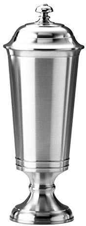 Röders Zinn Pokal mit Knopfdeckel 24,0 cm