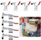 WETARENDA 8 Stk Kniehebelspanner Horizontal Schnellspanner GH-201-B Knebelklemme 90kg/198lbs Fassungsvermögen Toggle Clamp Vertical Waagerecht Kniehebel Spanner für Maschinenbetrieb Zimmerei Schweißen