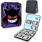DLseego Game Card Aufbewahrungsbox Kompatibel mit Switch Game Card, Tragbare Spielkarte Storage Tasche Schutzhülle mit 12 Game Card Slots und 12 Micro SD Card Slots-Teufelsball