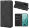 Fertuo Hülle für Oneplus Nord 3 5G, Handyhülle Leder Flip Case Tasche mit Kartenfach, Magnetverschluss, Silikon Innenschale Schutzhülle Cover Lederhülle für Oneplus Nord 3 5G, Schwarz