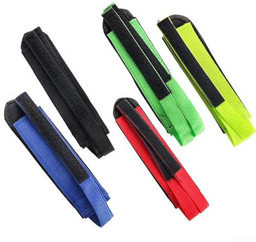 2Pcs Fixed Gear Bike Fahrrad FIXIE Pedal Strap Verschleißfest Bequem(Black)