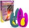 Talonnette Epine Calcaneenne Antichoc Amortissante - Talonnette Silicone per Épine Calcanéenne - Talonnette Gel Orthopédiques per Tendinite Tendon d'Achille - Semelle Talon Douleur (Taille L (44-47))