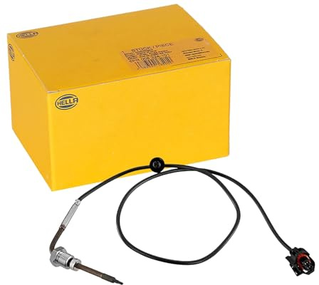 HELLA 6PT 010 376-751 Sensor, Abgastemperatur - 2-polig - geschraubt | 6PT 010 376-751 Kompatibel mit (C100, C140), Van (C100)