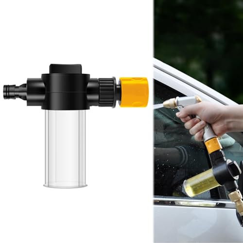 Pulverizador de espuma para manguera, pistola pulverizadora para lavado de coches, botella pulverizadora a presión portátil para coche, rociador de espuma para riego de césped, lavado de coches, baño