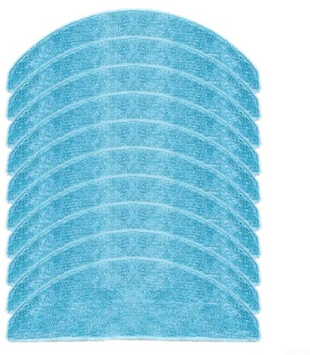 Para Conga 7490 Immortal / 8290 Immortal piezas de repuesto accesorios paño de mopa, recambios lavables y reutilizables(10 PACK)