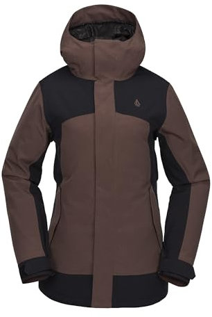 Volcom Damen Stoney Shadow Insulated Snowboard Ski Winter Snow Jacket Schneejacke, Mahagoni, S