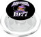 Aquarius 1977 Afro-Königin Sternzeichen Geburtstagsgeschenke PopSockets PopGrip für MagSafe