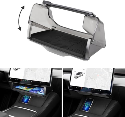 Canvcle Under Screen Storage for Tesla Model Y/Model 3 2016-2024 Accessories