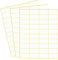 BOUMVID 600 Stück Etiketten Selbstklebend, 38 x 19 mm Universal Klebeetiketten zum Beschriften, Adressetiketten Haushaltsetiketten Tiefkühletiketten Aufkleber, für Büro Küche und Marmelade
