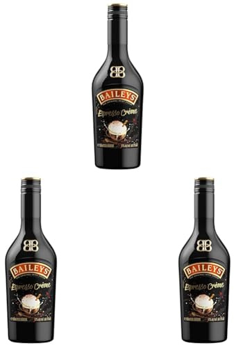 Baileys Espresso Crème | B-Corp zertifiziert | Original Irish Cream Likör | Baileys trifft auf echten Kaffee | Garantierter Genuss auf Eis oder im Cocktail | 17% vol | 500ml Einzelflasche