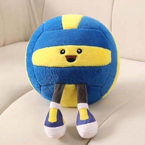 corgi butt Süßes Volleyball Plüsch Kissen, Sport-Style Spielzeug Stofftier für Bett oder Sofa,Cute Volleyball Plush Pillow, Practical Sports Throw Pillow and Nice Volleyball -Themed Birthday Gifts