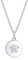 Elli Damen-Ketten mit Anhänger 925_Sterling_Silber Kristall 0110870517_45 - 45cm Länge