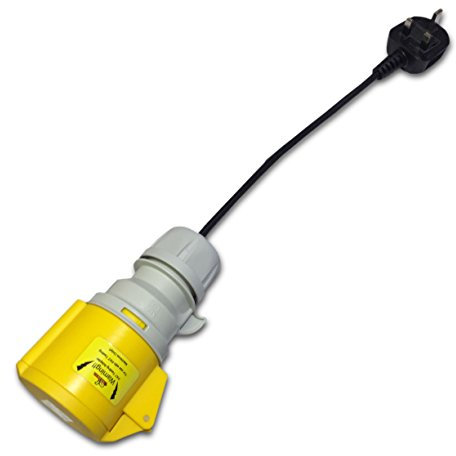 Marten® 110V 16A Adapter for PAT Testing 13a Plug to 110V 16a