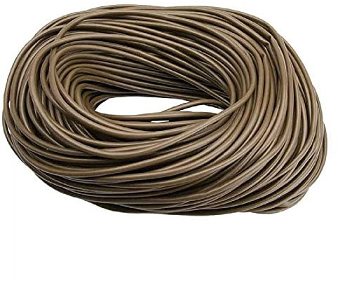 Ali's DIY Electrical PVC Brown Earth Sleeving - 3mm - 10 Metre Cut Length