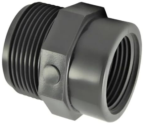 Codital Réduction PVC Pression à Visser MF 2-1 de Raccord PVC Pression