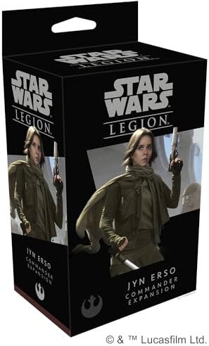 Fantasy Flight Games Star Wars: Legion Jyn Erso Commander Expansion Miniatures Game Ages 14+ 2 Players 45 Minutes Playing Time
