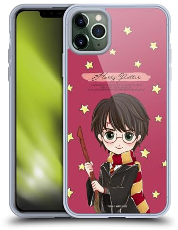 Head Case Designs Officially Licensed Harry Potter Harry Deathly Hallows XXXVII Gel Case [Military Grade Protection] Compatible With Apple iPhone 11 Pro Max