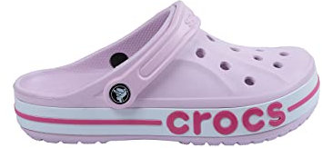 Crocs Sabots Bayaband, Sabots Unisexes, Légers Et Confortables 38-39 Eu Ballerina Pink/Candy Pink